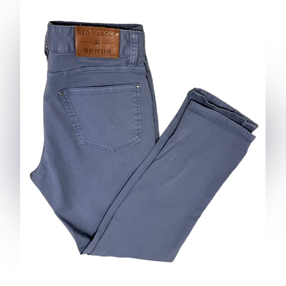 Brooks Brothers Other - Brooks Brothers Red Fleece Denim pants Size 32”x29” Slim Straight